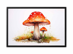 Mushroom Artwork canvas Print