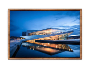 The Norwegian Opera House Painting