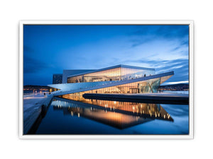 The Norwegian Opera House Painting