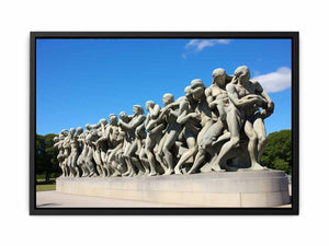 Vigeland Park Olso Painting canvas Print