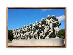 Vigeland Park Olso Painting
