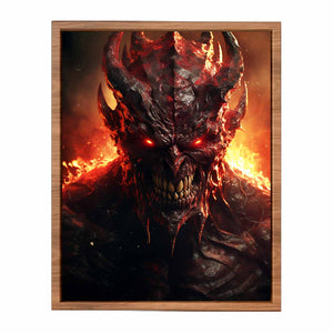 Devil Poster Painting