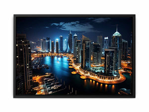 Dubai Artwork canvas Print