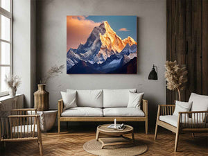 Himalaya Artwork Art Print