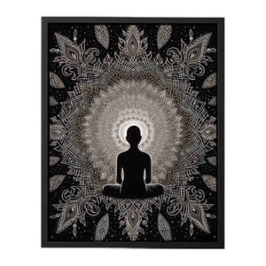 Meditation Poster canvas Print