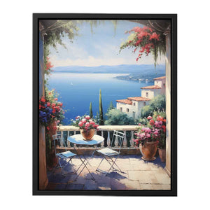 Mediterranean Painting canvas Print