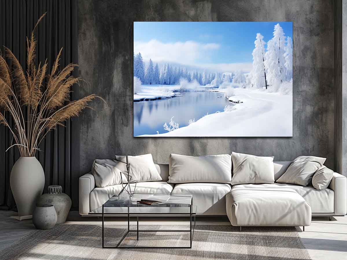 Snowfall Alpine Calm