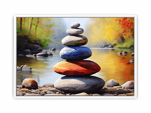 Stacking Stones Painting