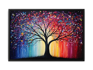 Sparkle Painting canvas Print
