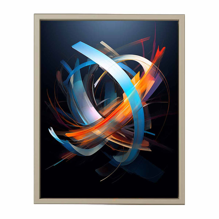 Modern Abstarct Art framed Print