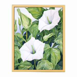 Jimson Weed Artwork framed Print