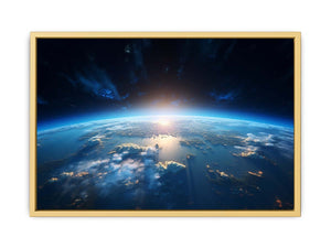Earth Fine Art framed Print