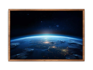Earth Artwork From Universe Painting
