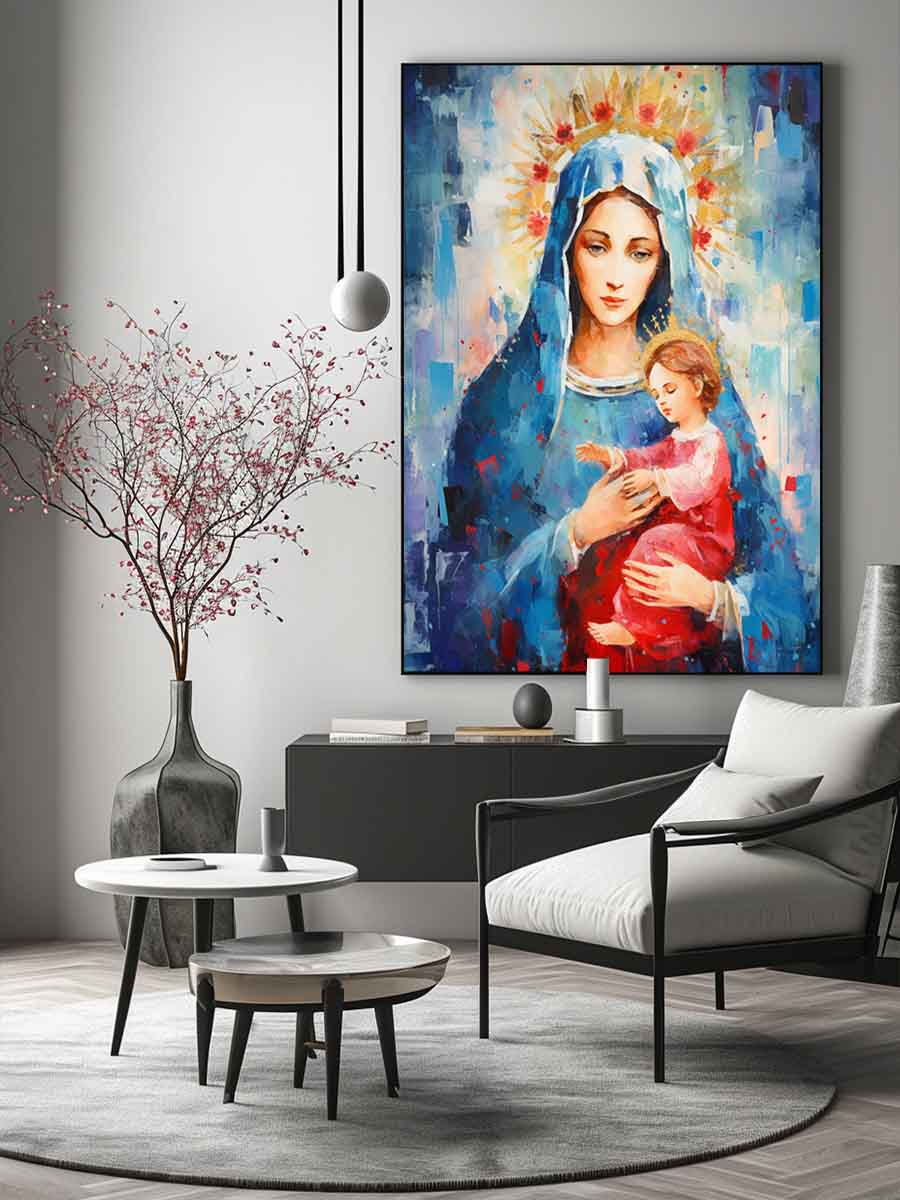 Virgin Mary Art Print