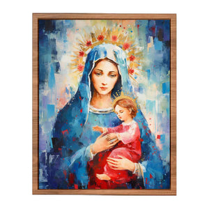 Virgin Mary Art Painting
