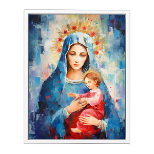 Virgin Mary Art Painting