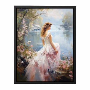 Dream Girl Painting canvas Print