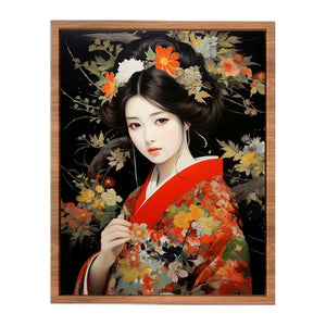 Japanese Beauty Art Painting