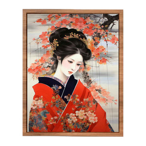 Beautyful Japanese Women Painting