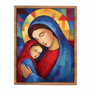 Mother Mary and Jesus Painting