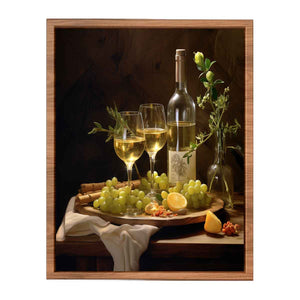 White Wine Still Love Painting