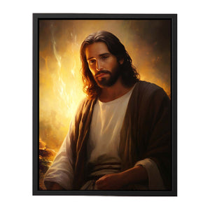Jesus Painting canvas Print