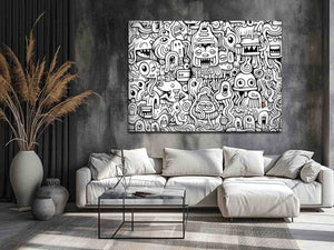 Doodle Art Print