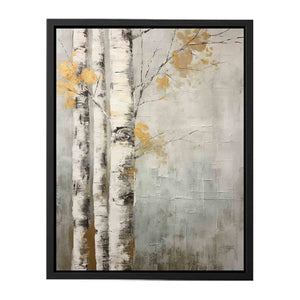Pine Tree Painting canvas Print