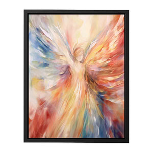 Abstract Angel Painting canvas Print