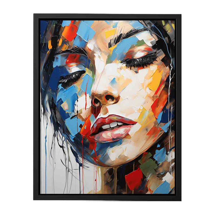 Modern Day Painting  canvas Print