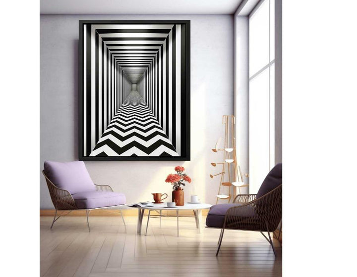 Modern  Art Originals Illusion Art Print