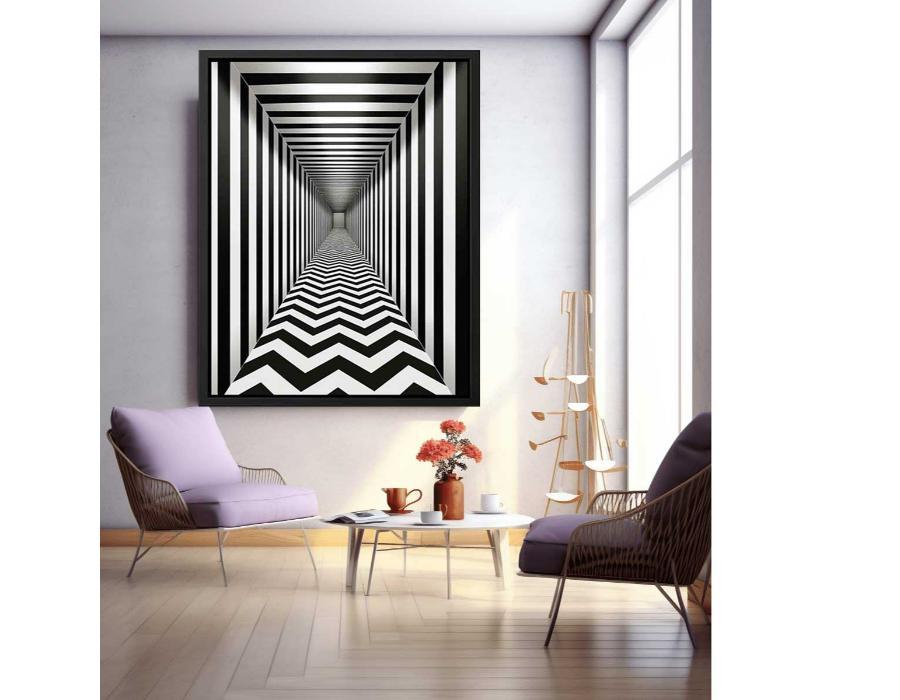 Modern Art Originals Illusion Art Print
