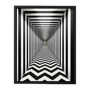 Modern Art Originals Illusion canvas Print