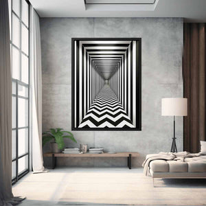 Modern Art Originals Illusion Art Print