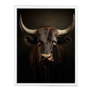 Bull Portrait Painting