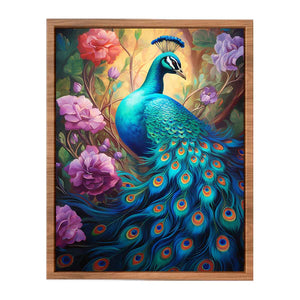 Peacock Poster Print Painting