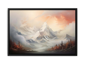 White Mountian canvas Print