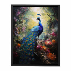 Beautiful Peacock canvas Print