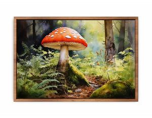 Mushroom Art Painting