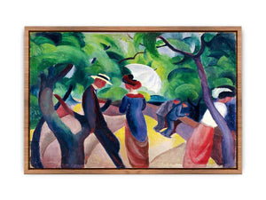Promenade by August Macke Poster
