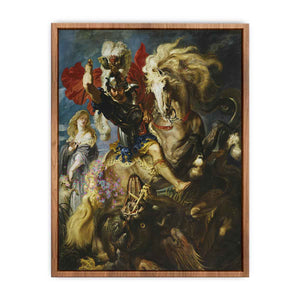 St. George and the Dragon by Paul Rubens Poster