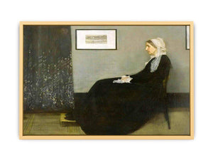 Whistler's Mother Painting by James McNeill Whistler Streched canvas