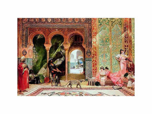 A Royal Palace in Morocco by BENJAMIN JEAN JOSEPH CONSTANT