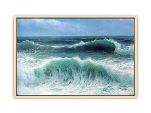 Breaking Waves I Art Print