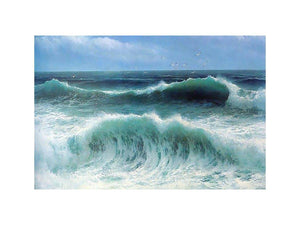 Breaking Waves I by DAVID JAMES