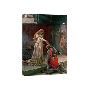 The Accolade by Edmund Blair Blair Leighton Painting
