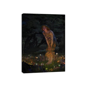 Midsummer Eve by Edward Robert Hughes R.W.S. Painting
