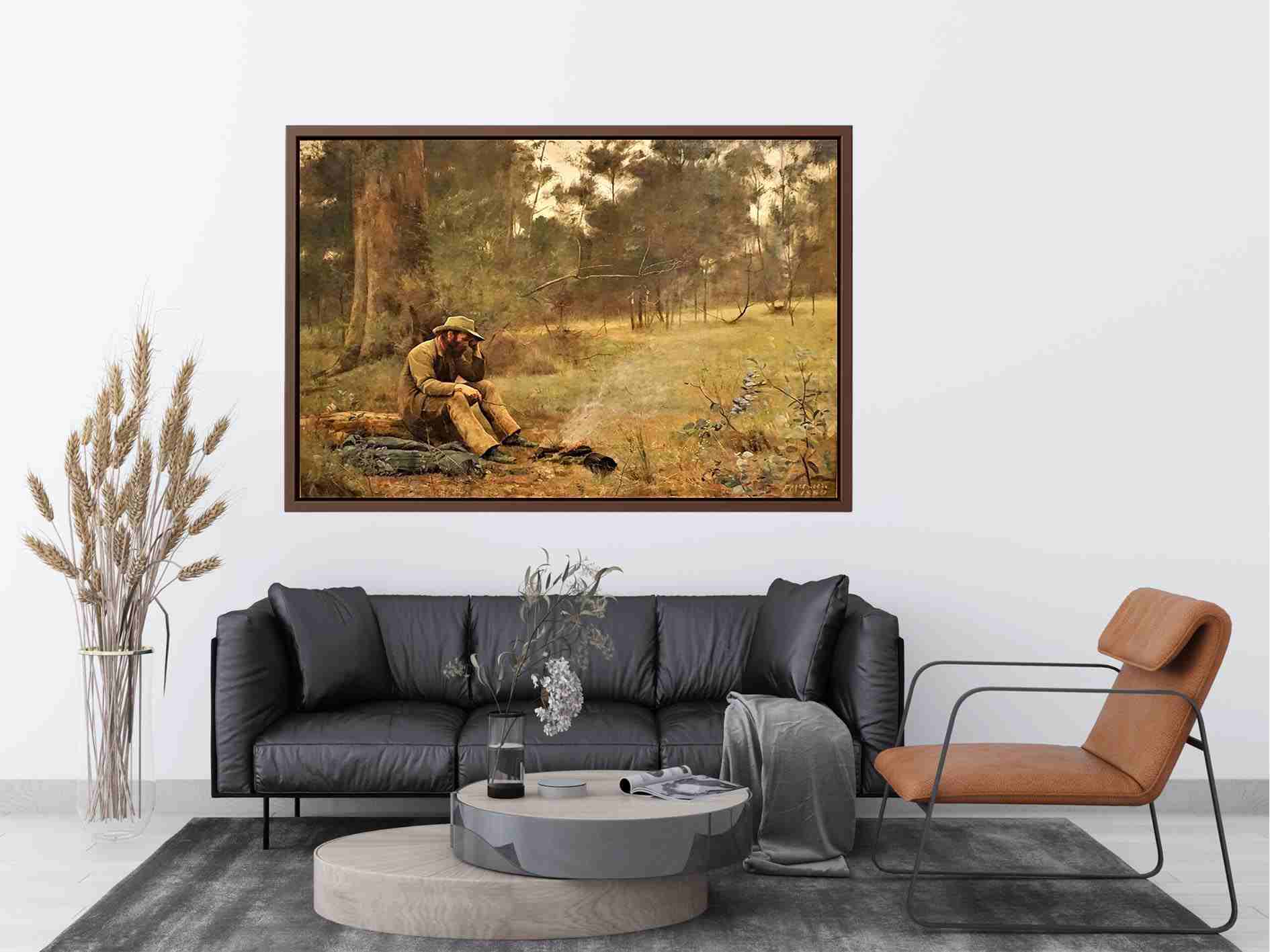 Down on his Luck by Frederick McCubbin Painting