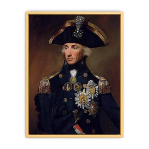 Rear-Admiral Sir Horatio Nelson Streched canvas