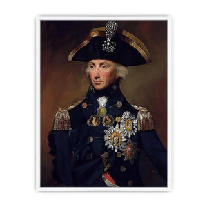 Rear-Admiral Sir Horatio Nelson Framed Print